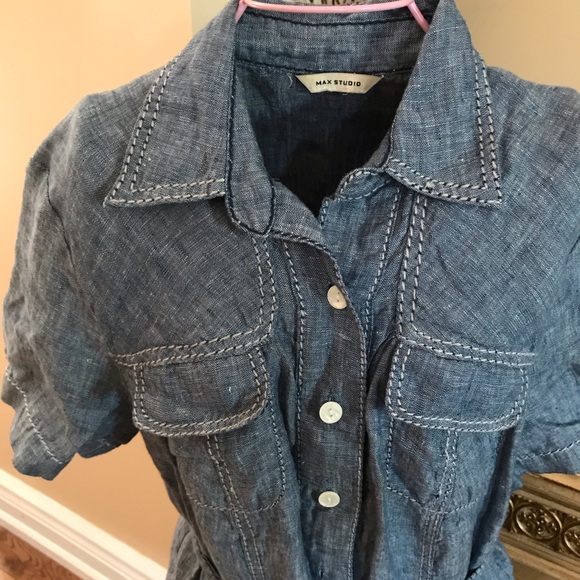 Jean look dress - Picture 3 of 4